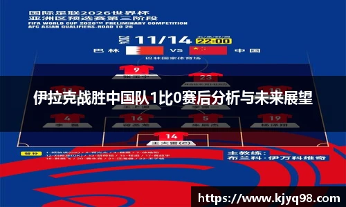 伊拉克战胜中国队1比0赛后分析与未来展望