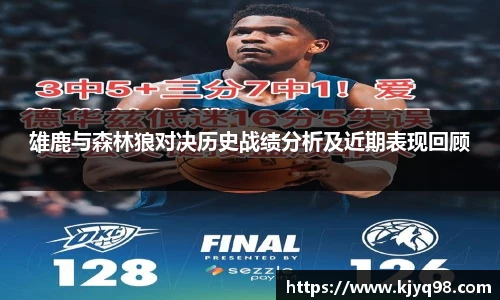 雄鹿与森林狼对决历史战绩分析及近期表现回顾